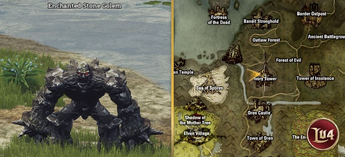Enchanted Stone Golem l2