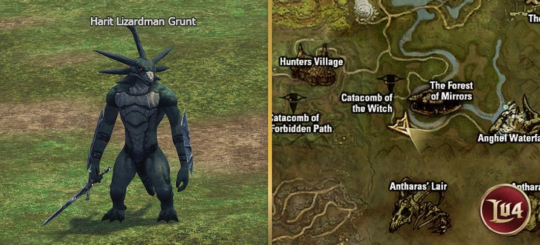 Harit Lizardman Grunt l2