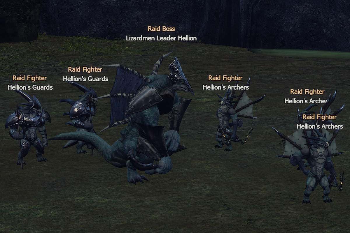 Lizardmen Leader Hellion l2