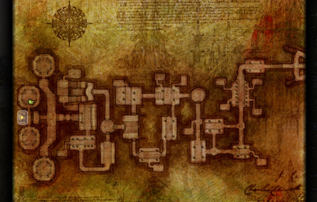 Elven Fortress map