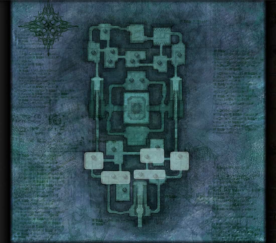 School of Dark Arts map