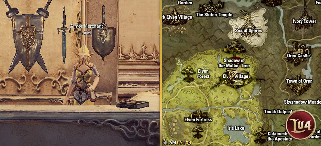 Armor Merchant Ariel