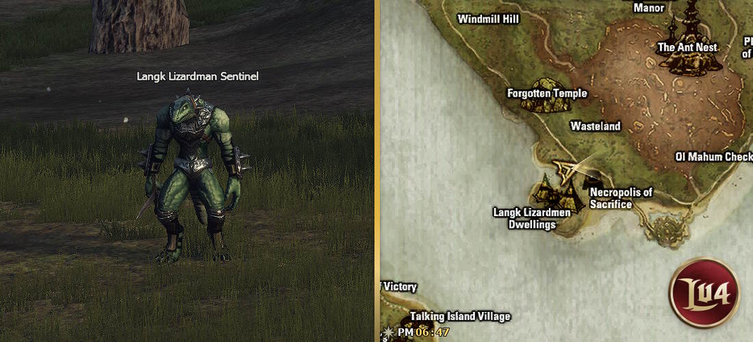 Langk Lizardman Sentinel