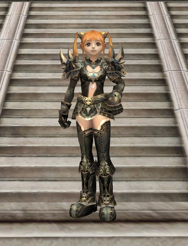 Eternal Peerless leather armor set l2