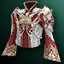 Dynasty Silver Satin Tunic {PvP}